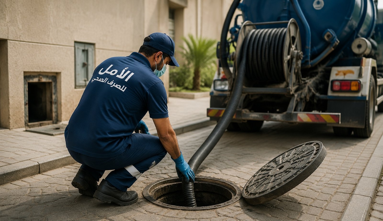 خدماتنا المتخصصة في الصرف الصحي بجدة